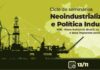 Serginho participará de seminário sobre Neoindustrialização e Política Industrial