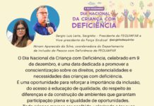 Dia Nacional da Criança com Deficiência