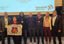 Edson Bicalho participa de reunião do Comitê Executivo da IndustriALL em Genebra