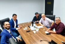 FEQUIMFAR e Químicos da Baixada Santista se reúnem com secretário de Cubatão para discutir desenvolvimento regional