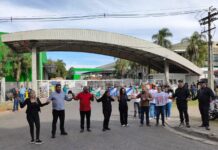 FEQUIMFAR e Sindicatos filiados realizam ato em defesa da vida e por mais segurança no trabalho em Itatiba