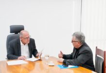 Serginho se reúne com vice-presidente Geraldo Alckmin em Brasília