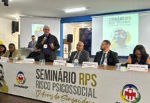 Scaboli participa de seminário sobre riscos psicossociais no trabalho do SinSaúdeSP