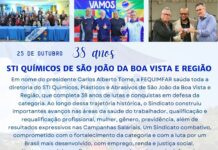 Parabéns, Químicos de São João da Boa Vista!
